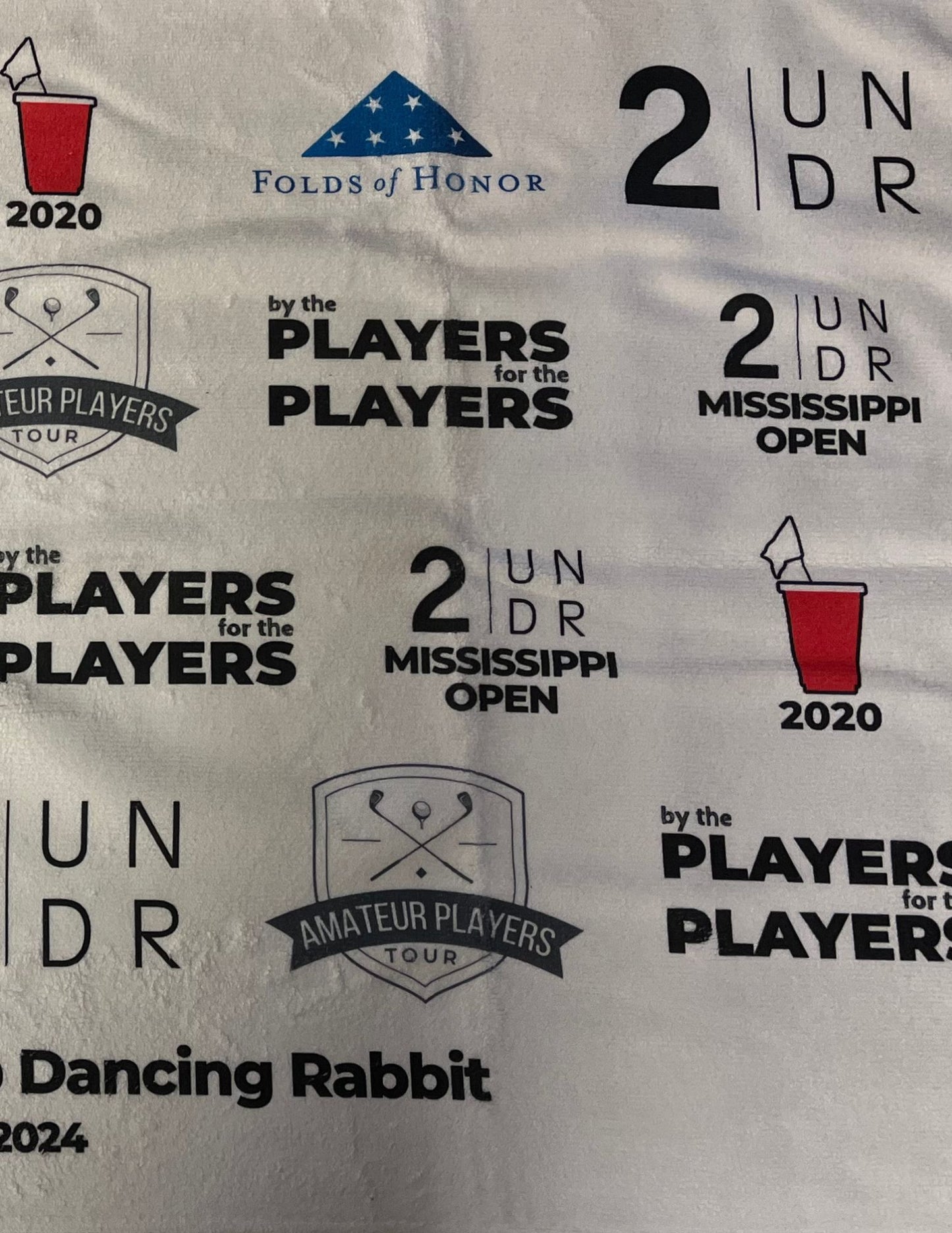2025 Season - Dancing Rabbit Tournament Golf Towel