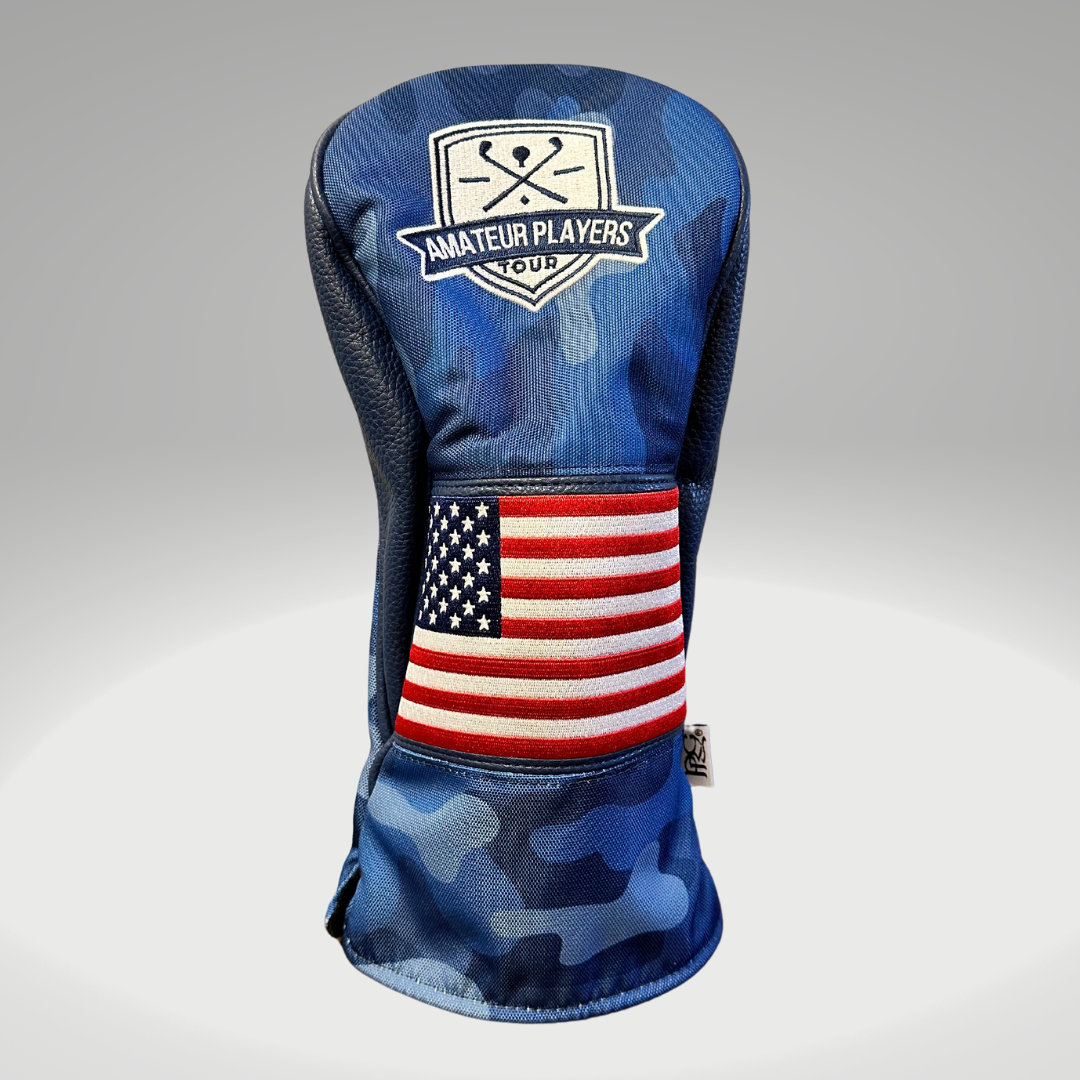 PRG Head Cover - Driver - camo flag