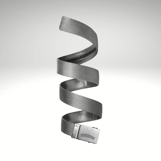 Mission Belt Men's 40mm Steel Gray Nylon XL (up to 42")