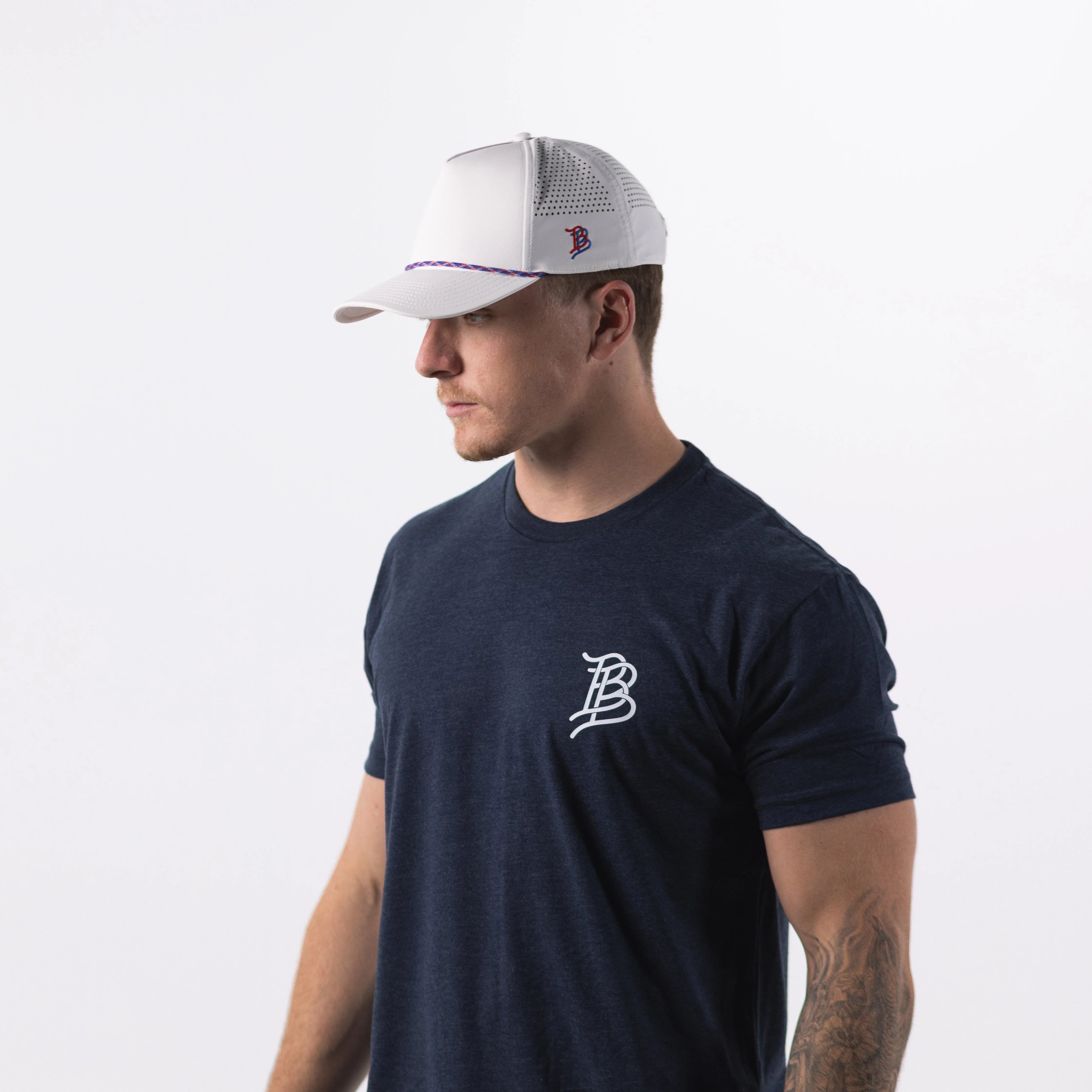 Branded Bills - Bare Curved 5 Panel Rope - 5 Year Anniversary Alternative Logo Hat