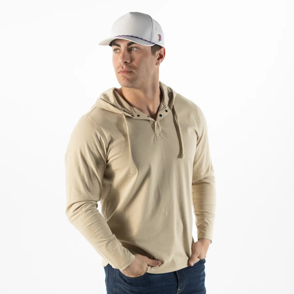 Branded Bills Bare Curved 5 Panel Rope Hat - Circle APT Logo