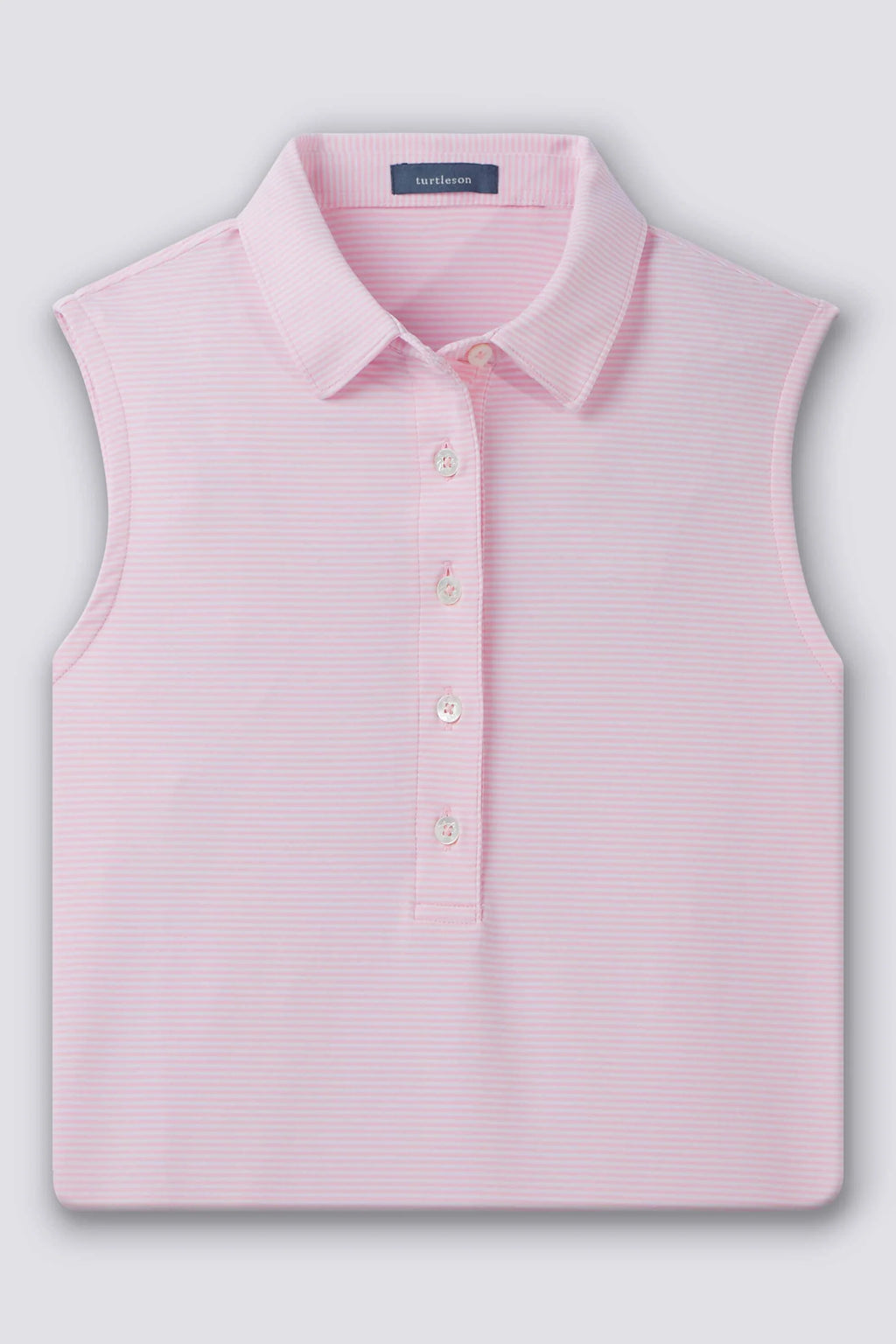 Turtleson Women's Polo Cara Stripe