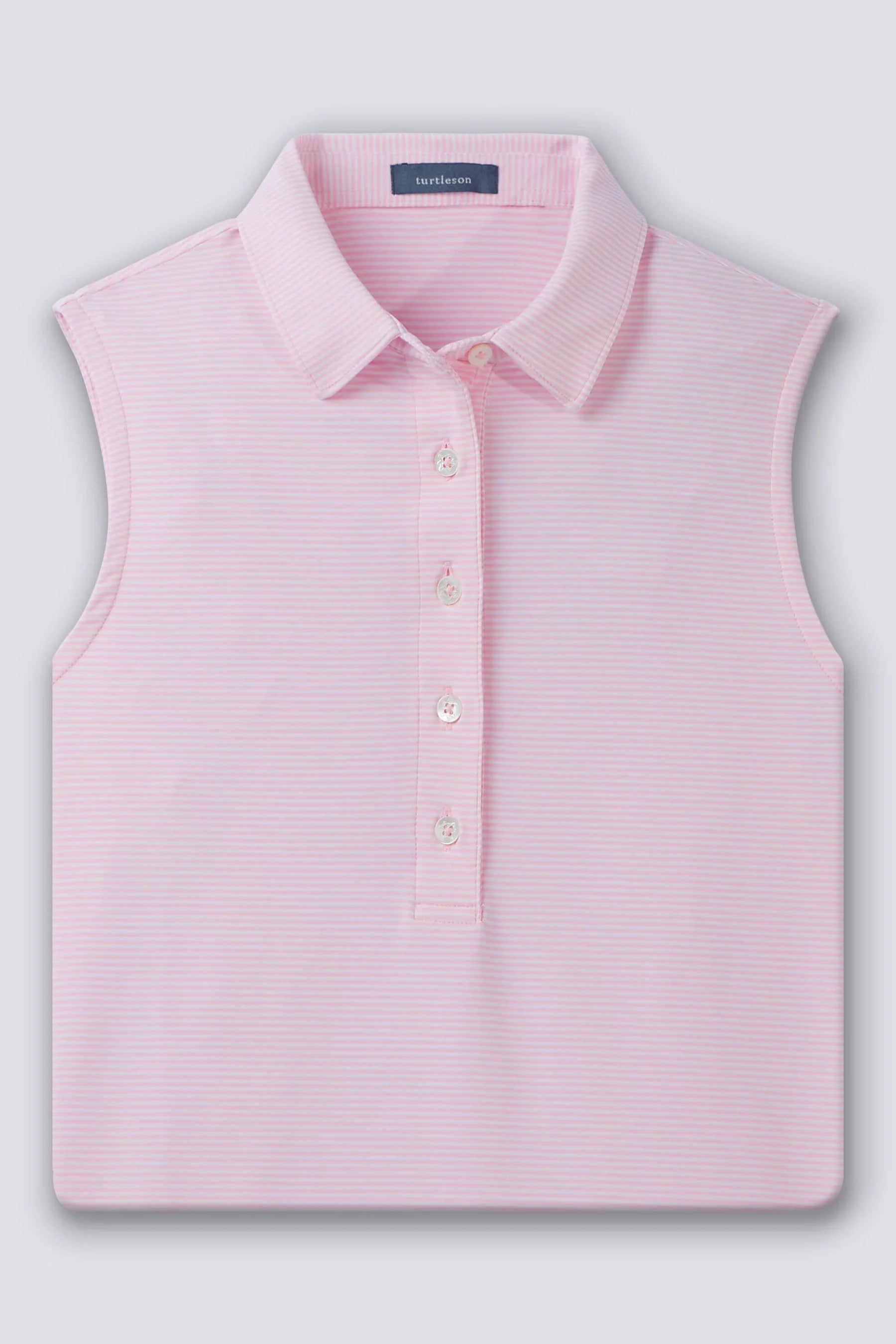 Turtleson Women's Polo Cara Stripe