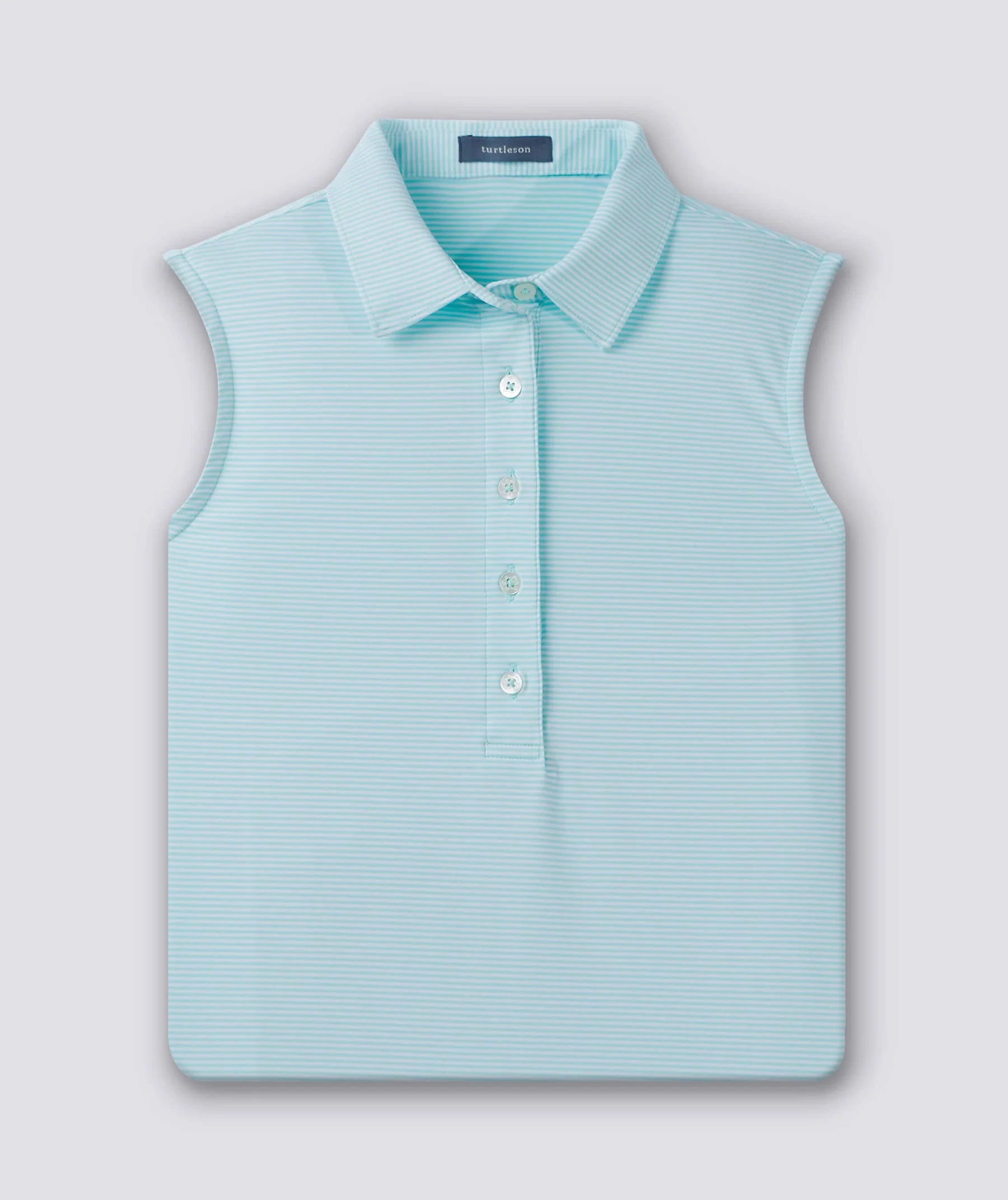 Turtleson Women's Polo Cara Stripe