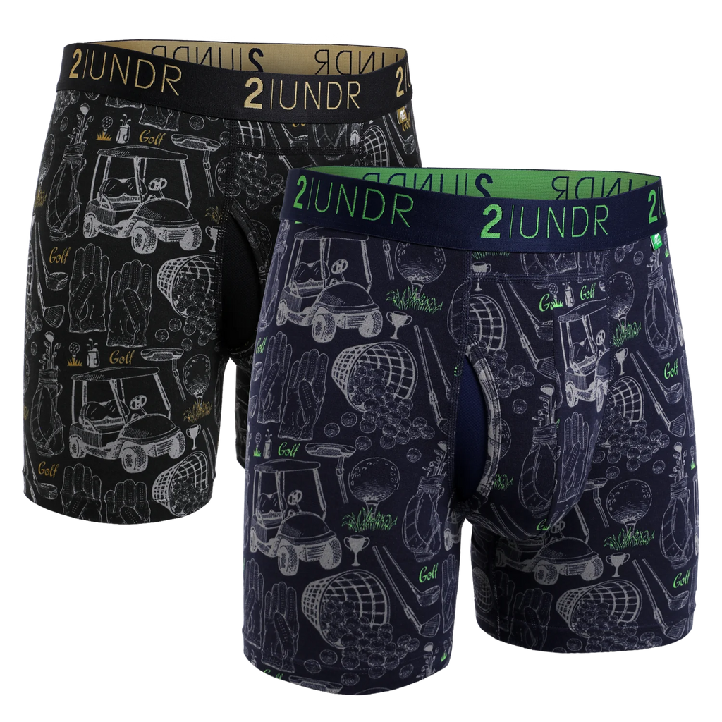 2UNDR - Swing Shift 6" Boxer Brief - 2 Pack