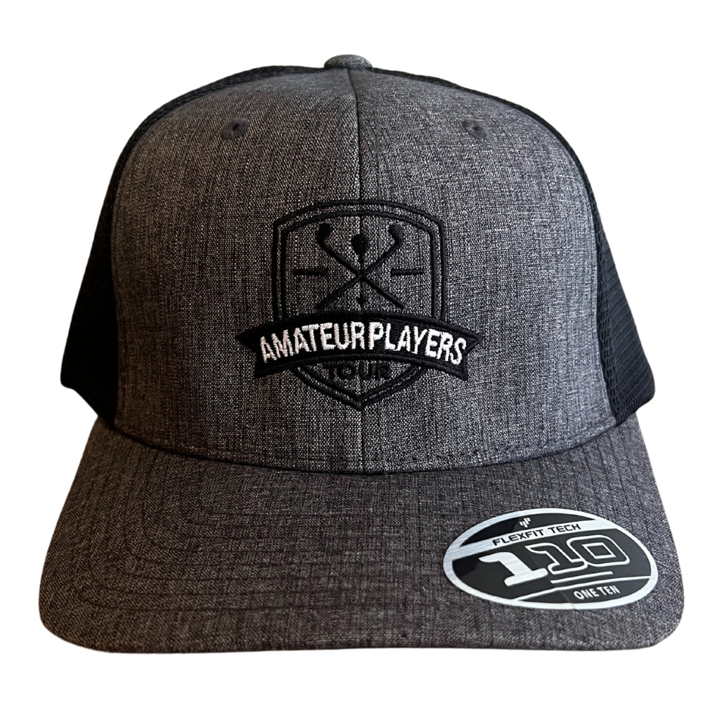 Flexfit 110 Hat - Black Melange/Black