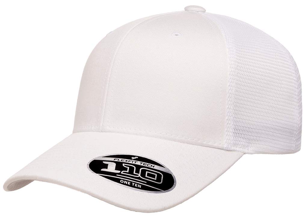 Flexfit 110 Hat - White Mesh